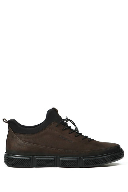 Real Leather Coffee Torje Men's Shoes