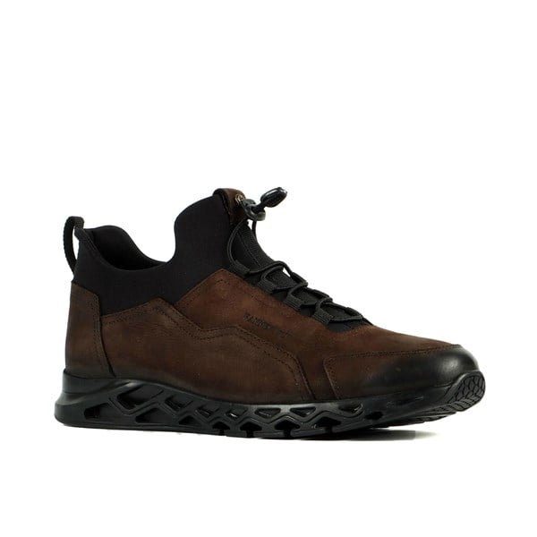 Genuine Leather Brown Men's Shoe