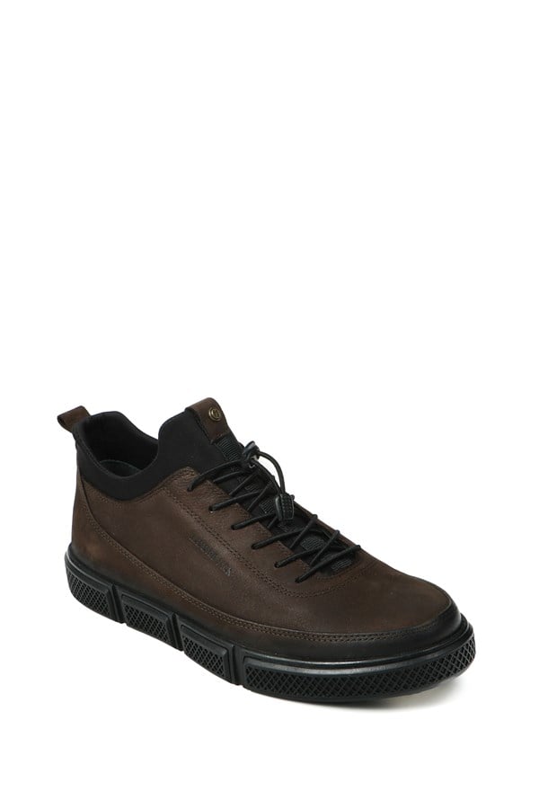 Real Leather Coffee Torje Men's Shoes
