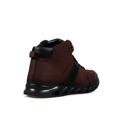 Genuine Leather Brown Men's Boots