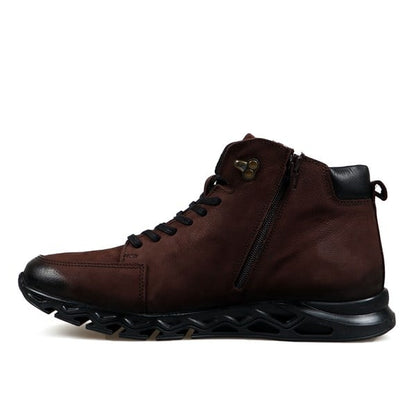 Genuine Leather Brown Men's Boots