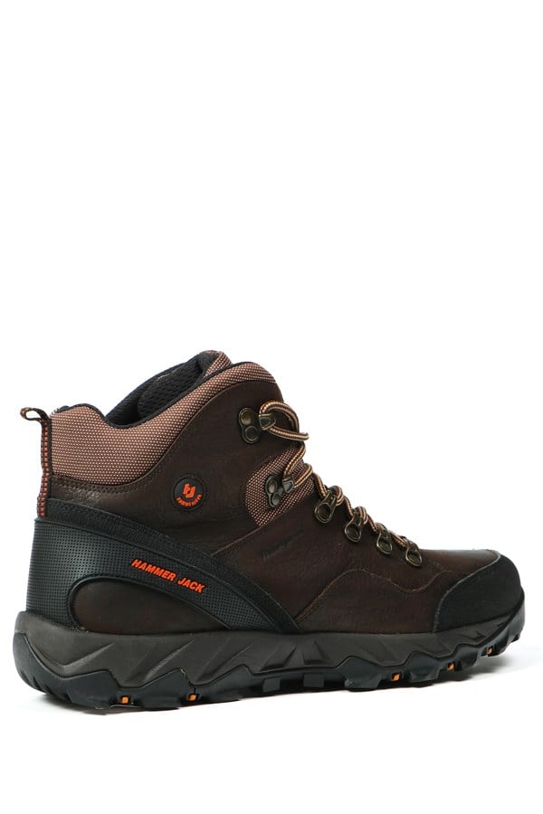 Genuine Leather Coffee  Outdoor Men's Boots