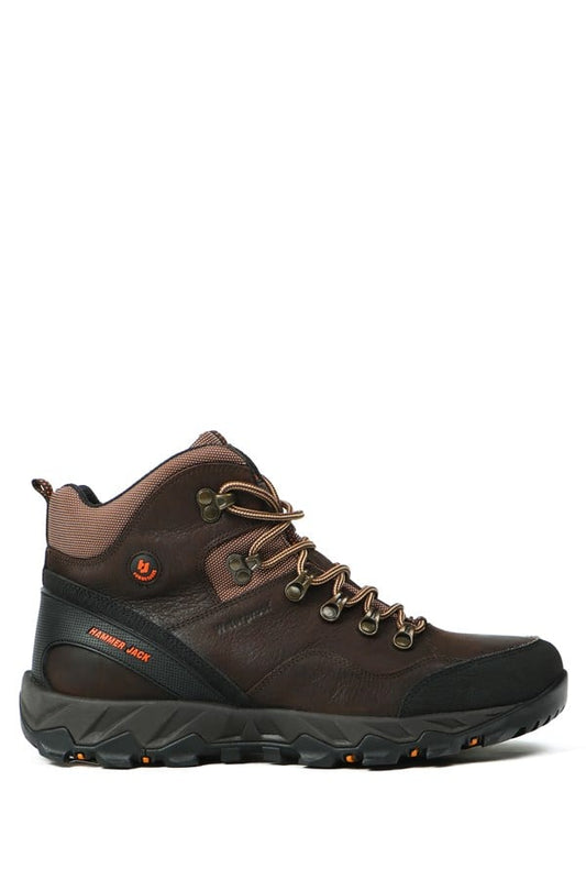 Genuine Leather Coffee  Outdoor Men's Boots