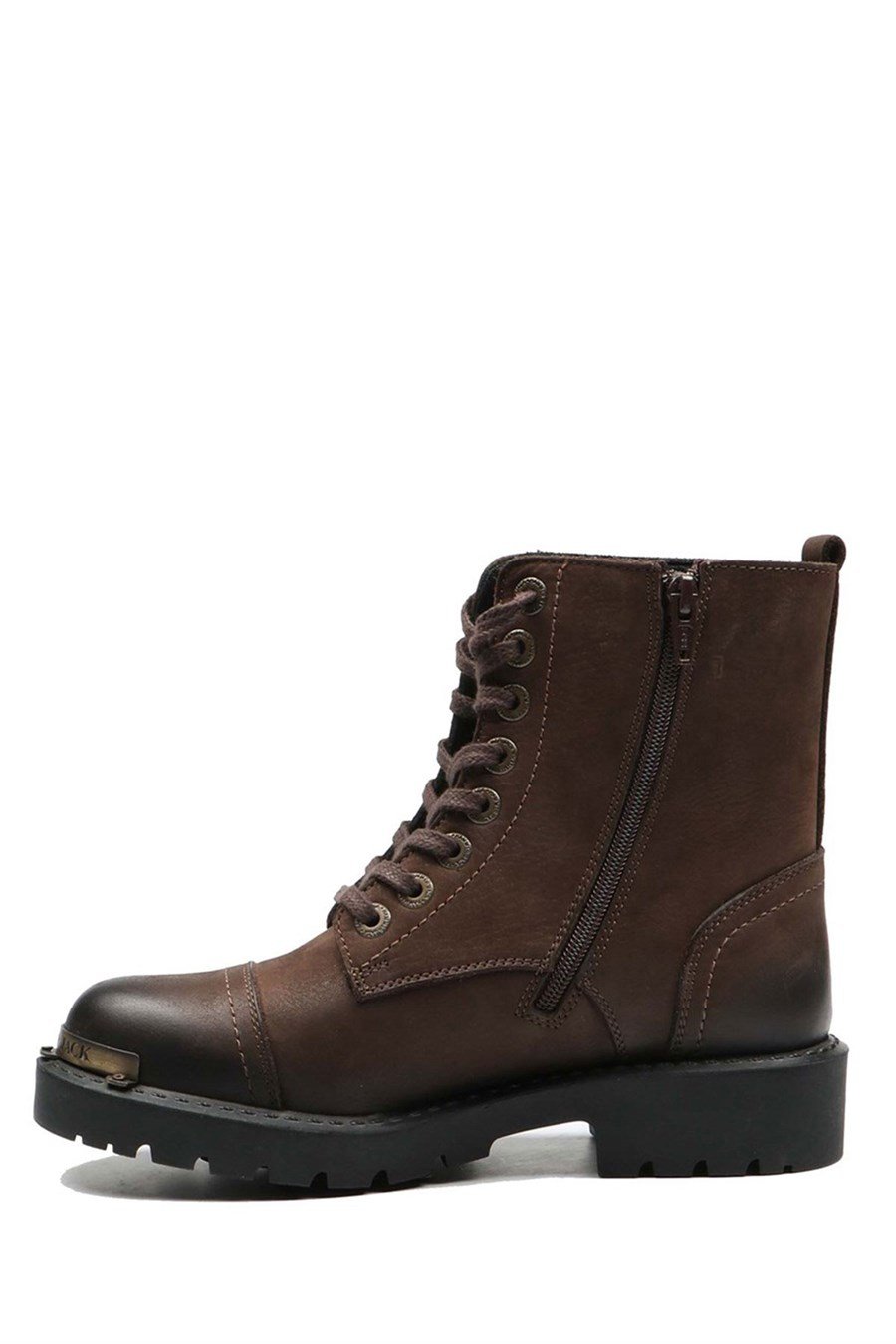 Genuine Leather Coffee  Female Boots