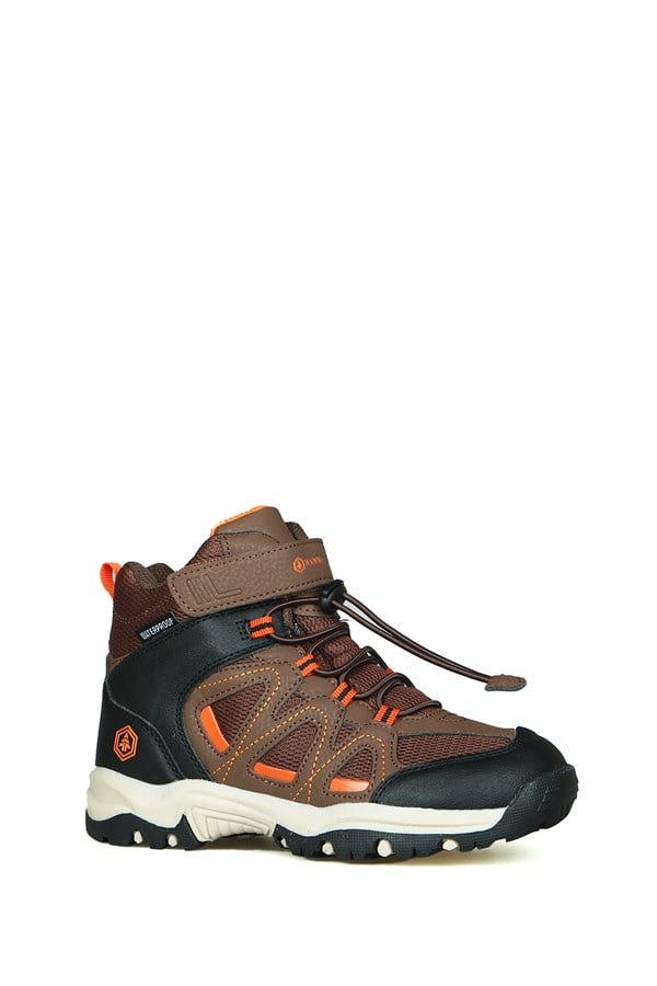 Waterproof Brown Outdoor Kids Boots