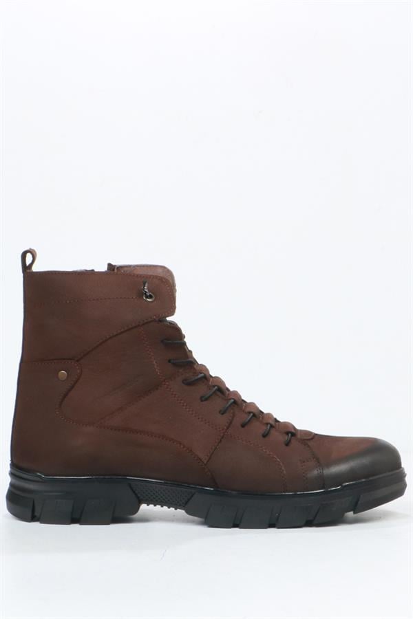 Mortal True Leather Brown Outdoor Men's Boots