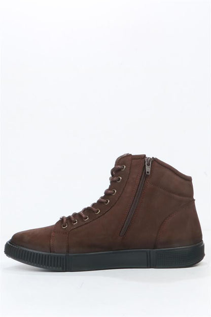 Genuine Leather Brown Outdoor Men's Boots