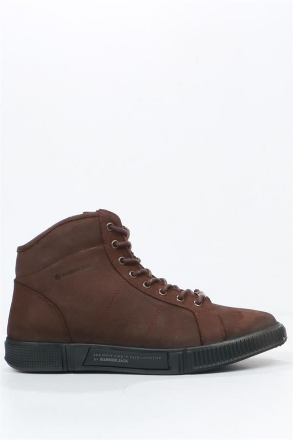 Genuine Leather Brown Outdoor Men's Boots