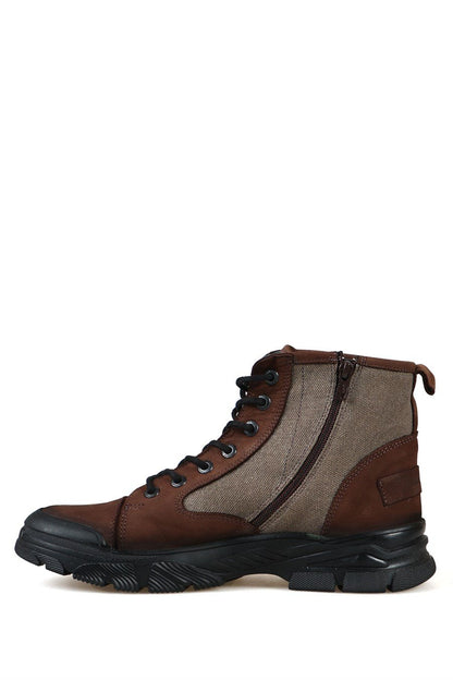 Niva Genuine Leather Brown Men's Boots