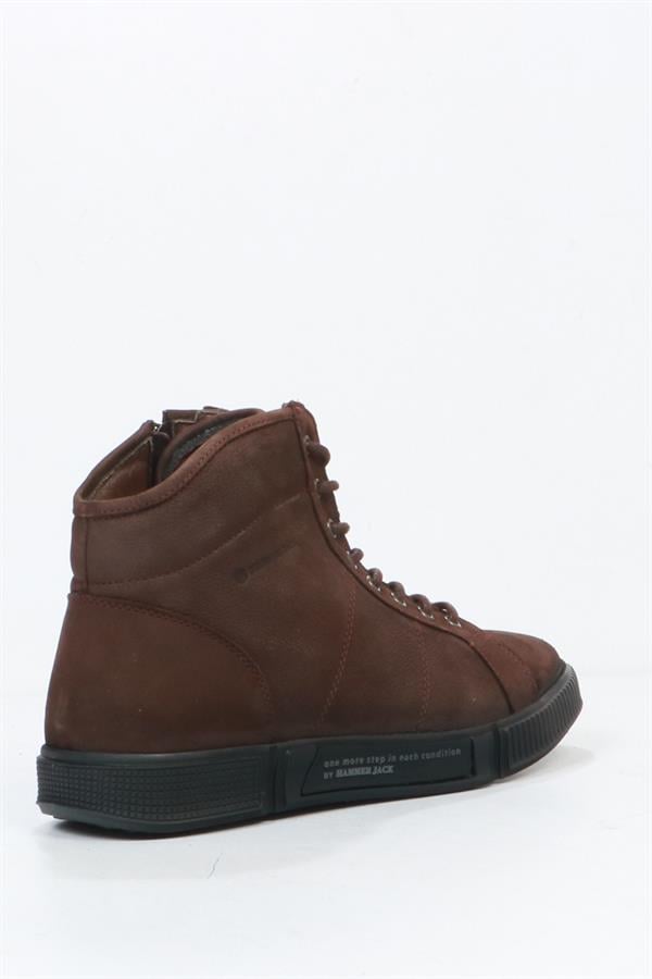 Genuine Leather Brown Outdoor Men's Boots