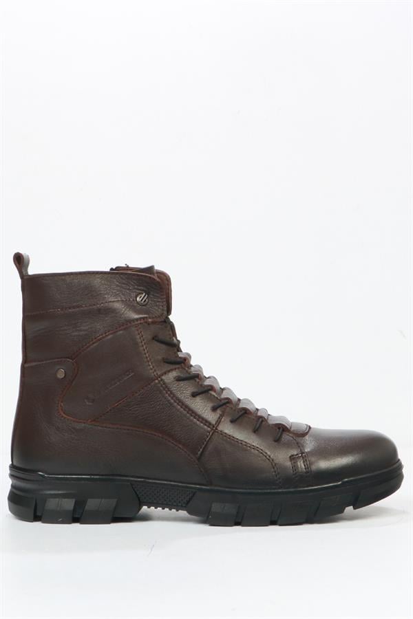 Mortal True Leather Brown Outdoor Men's Boots