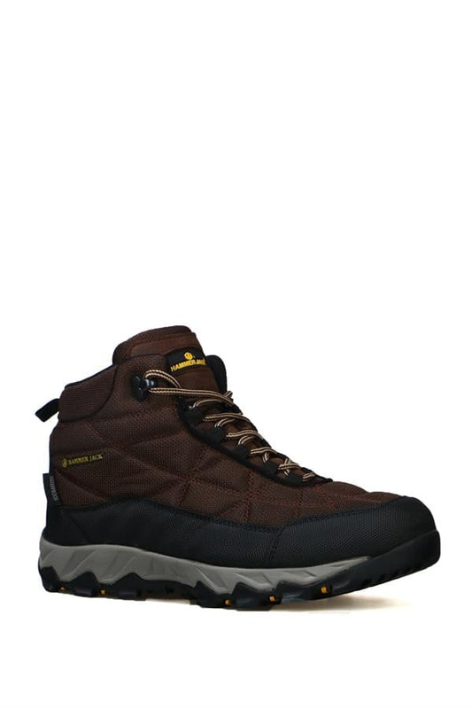 Outdoor Waterproof Brown Male Boots