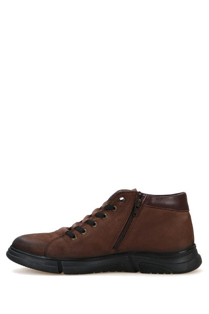 Bosnian Genuine Leather Coffee Outdoor Men's Boots