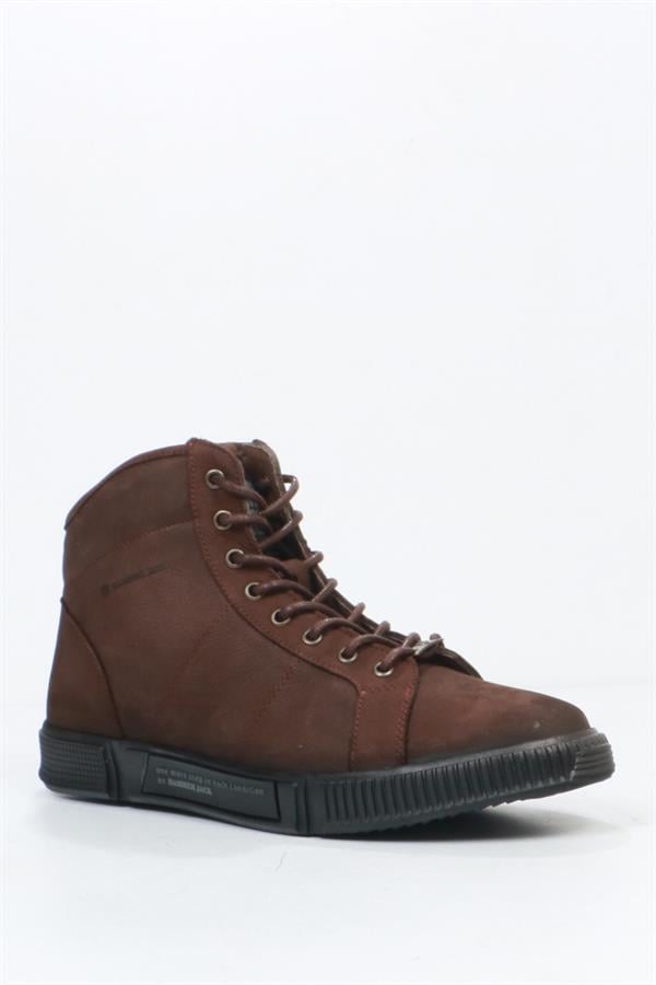 Genuine Leather Brown Outdoor Men's Boots
