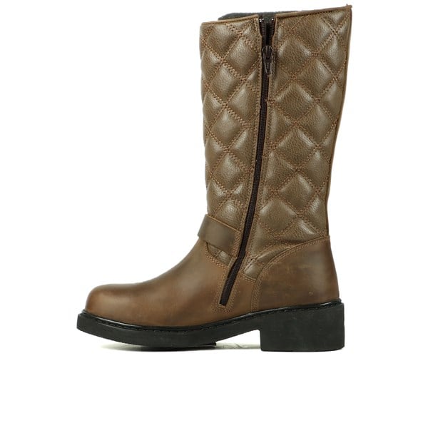 Garson Genuine Leather Sand Female Boots