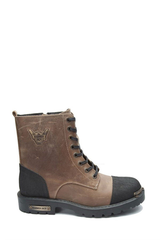 Real Leather Sand  Men's Boots