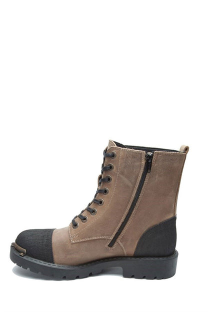 Real Leather Sand  Men's Boots