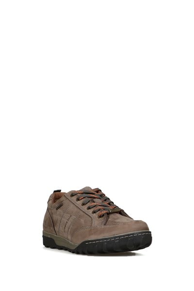 Real Leather Brown Men's Shoes