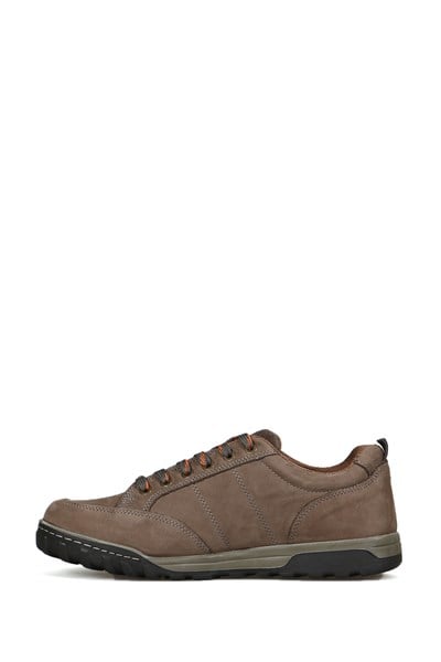 Real Leather Brown Men's Shoes