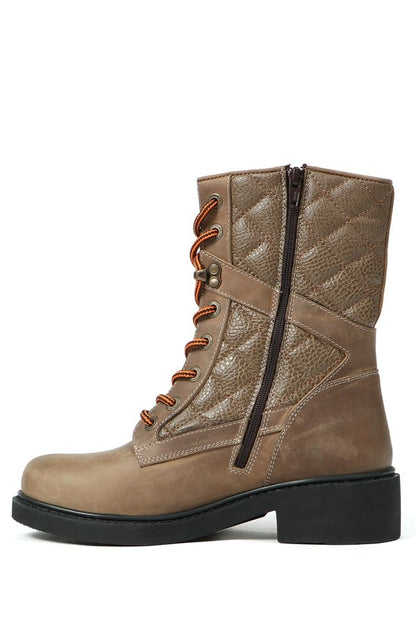 Genuine Leather Sand Outdoor Women's Boots