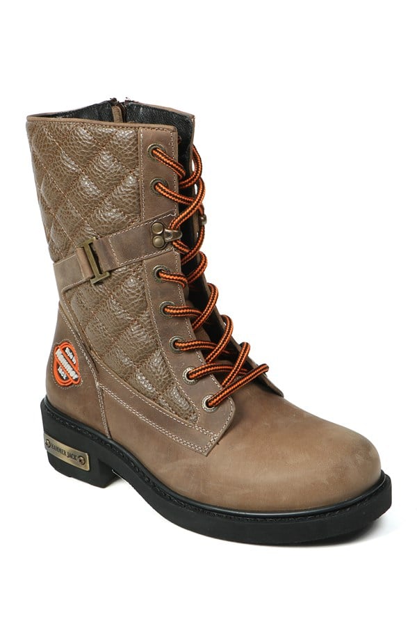 Genuine Leather Sand Outdoor Women's Boots