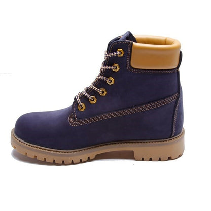 Genuine Leather Navy Men's Boot