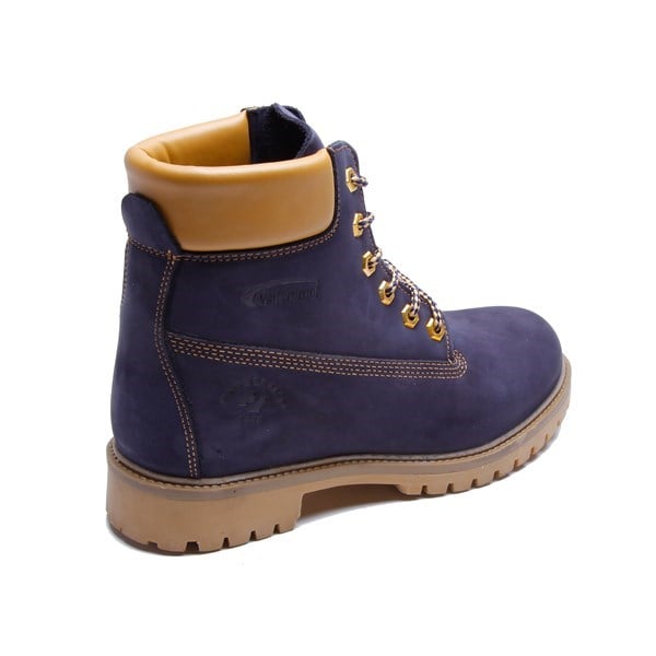 Genuine Leather Navy Men's Boot