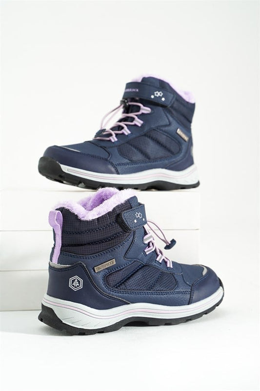 Moreno Waterproof Navy Outdoor Children's Boots
