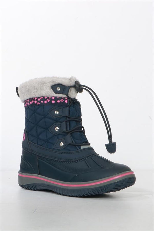 Navy Outdoor Children's Boots