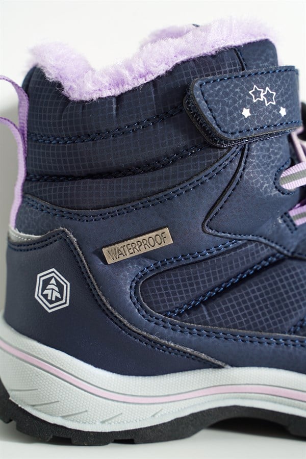 Moreno Waterproof Navy Outdoor Children's Boots