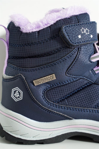 Moreno Waterproof Navy Outdoor Children's Boots