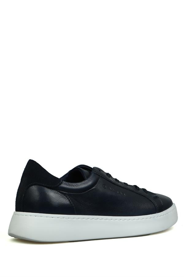 Genuine Leather Navy Men's Shoes