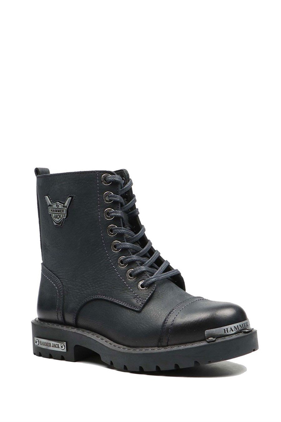 Real Leather Navy  Female Boots