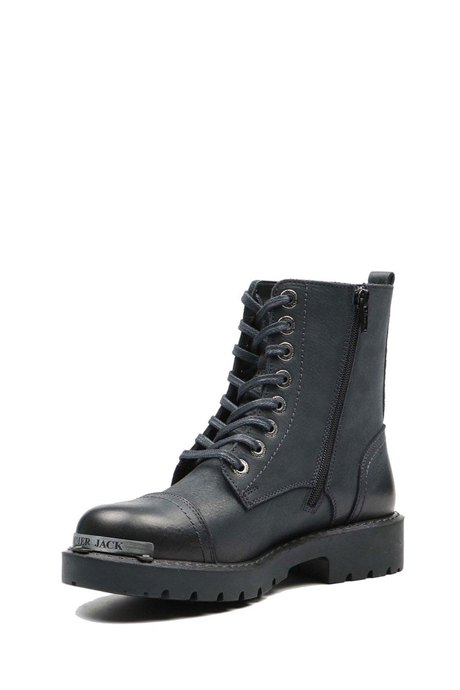 Real Leather Navy  Female Boots