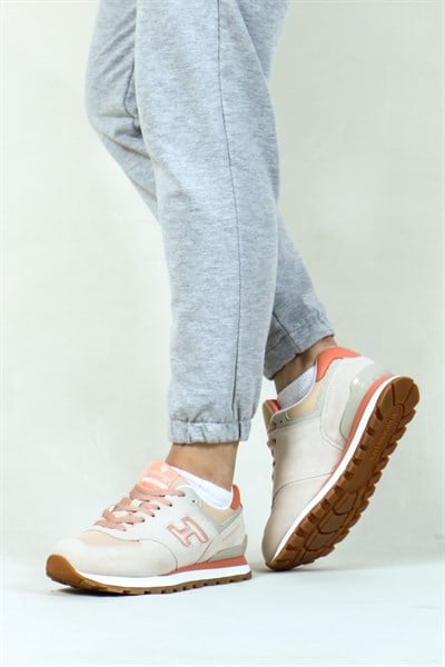 Chile Genuine Leather Lamb Coral Women's Athletic Shoes
