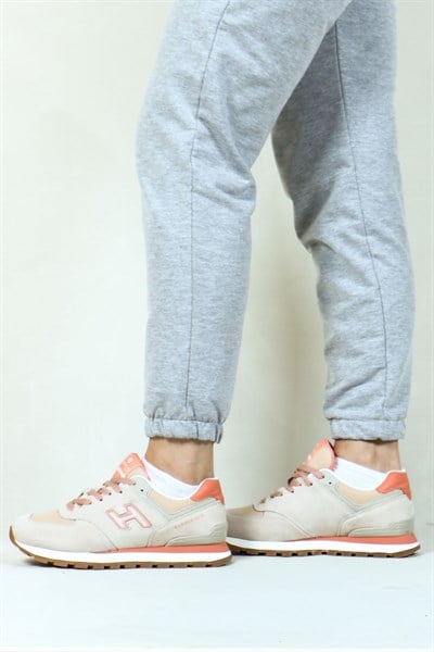 Chile Genuine Leather Lamb Coral Women's Athletic Shoes