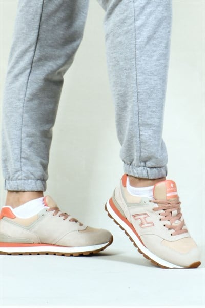 Chile Genuine Leather Lamb Coral Women's Athletic Shoes
