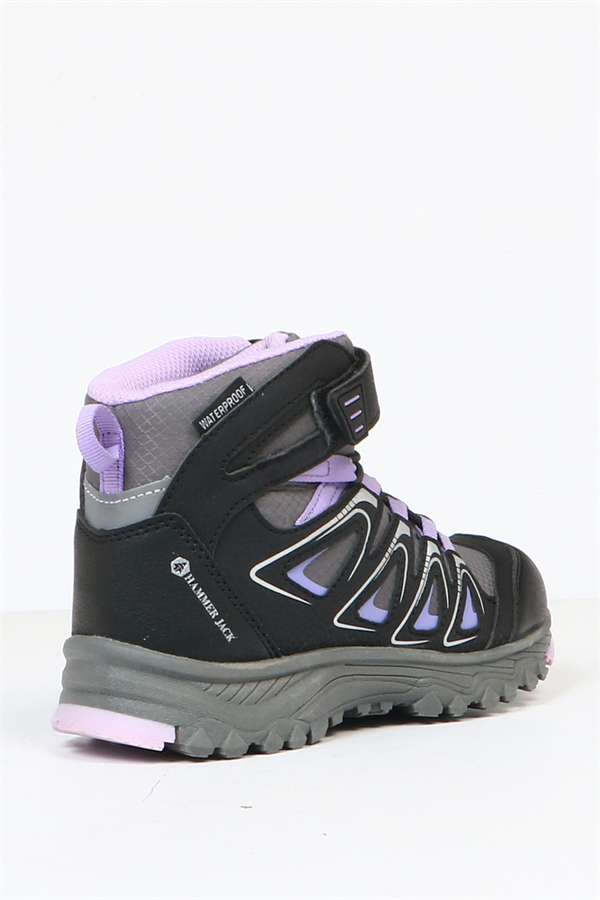Celos Waterproof Lilac Outdoor Kids Boots