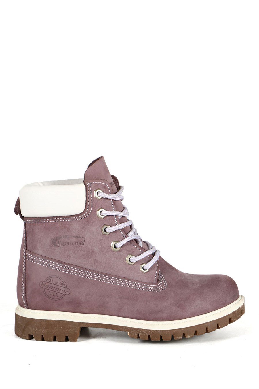 Genuine Leather Lilac Boots