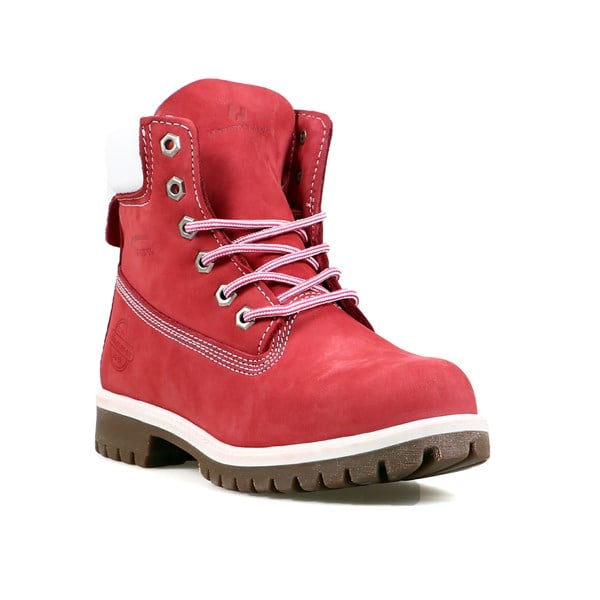 Genuine Leather Red Boots