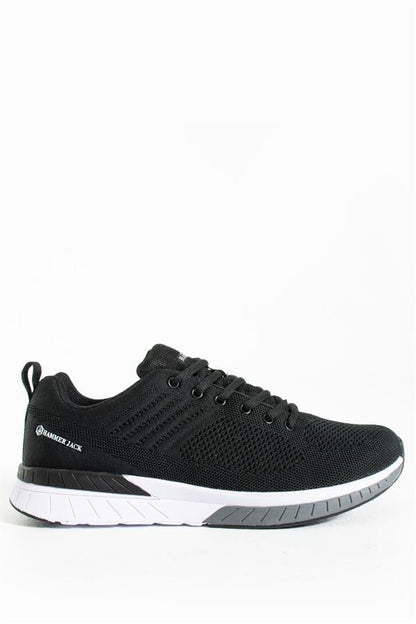 Manaus Black And White Men's Sports Shoes