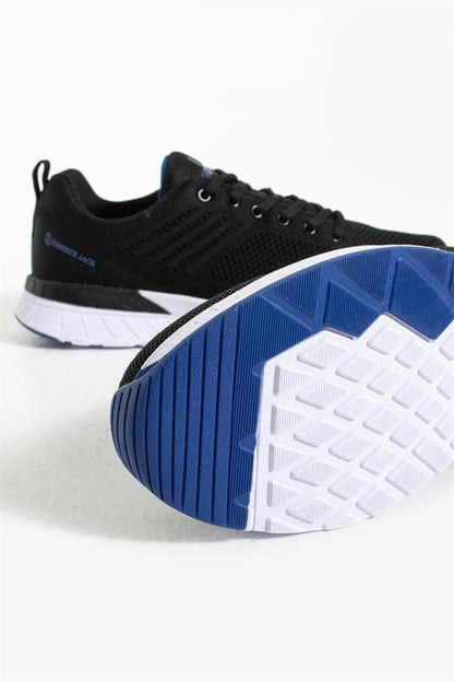 Manaus Black Saks Blue Men's Sports Shoes