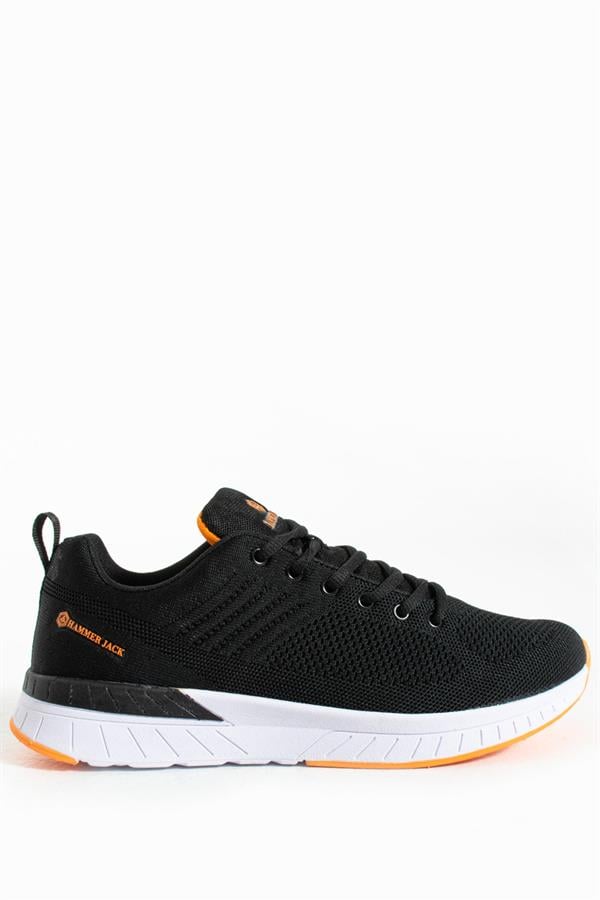 Manaus Black Orange Men's Athletic Shoes