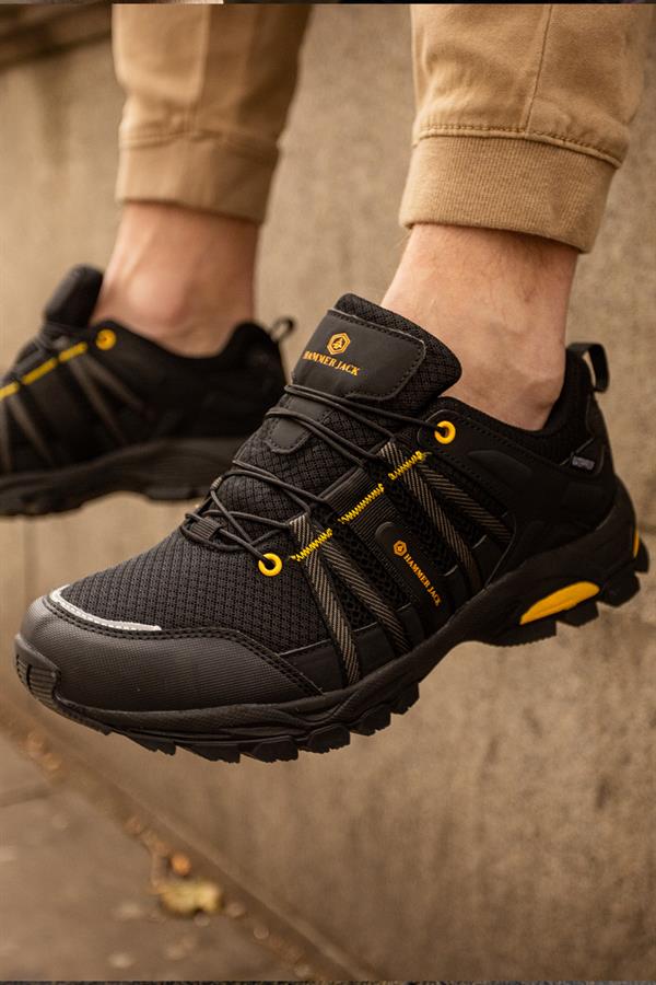 Migos Waterproof Black Outdoor Shoes