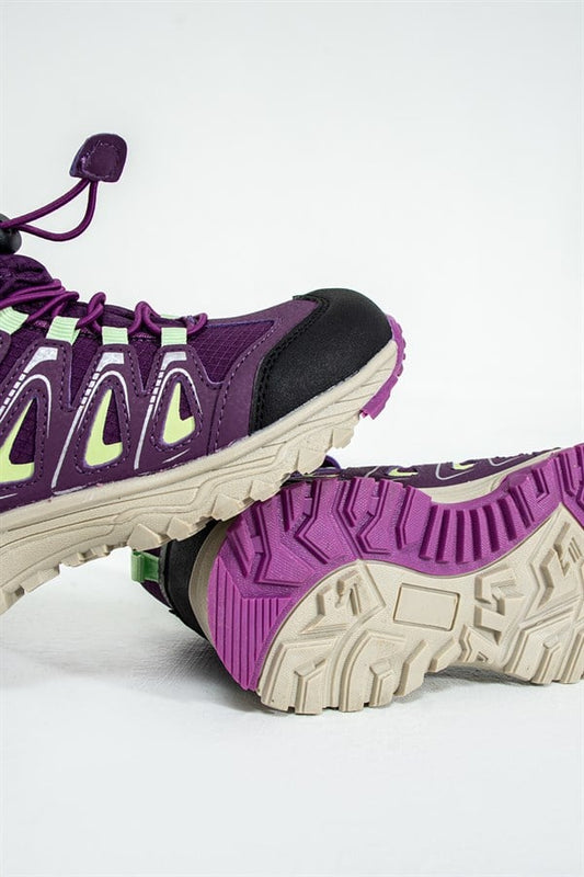 Waterproof Purple Outdoor Kids Boots