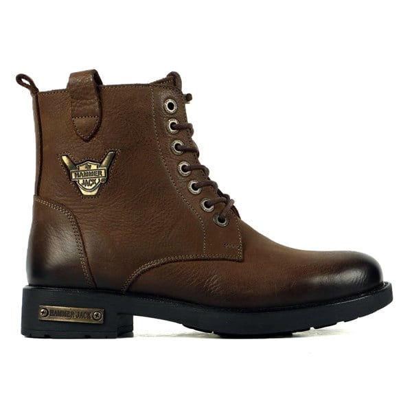 Genuine Leather Olive Female Boots