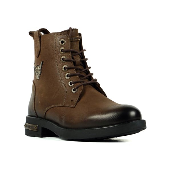 Genuine Leather Olive Female Boots