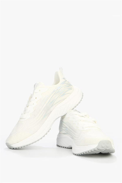 Oppa White Women's Sports Shoes