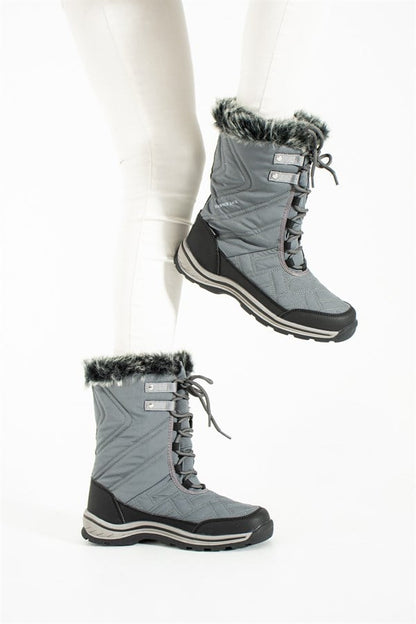 Waterproof Gray Outdoor Women's Boots