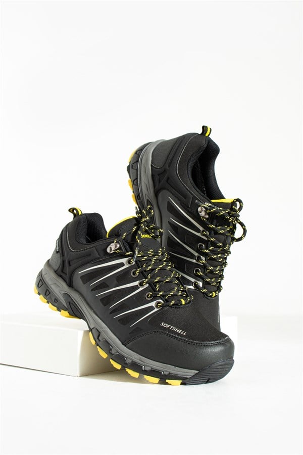 Black Men's Waterproof Outdoor Shoes